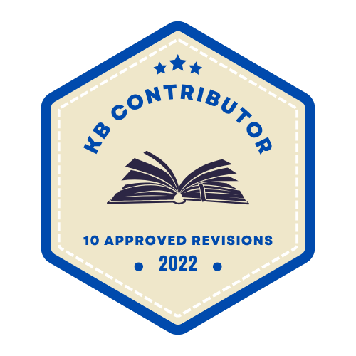 2022 KB Badge