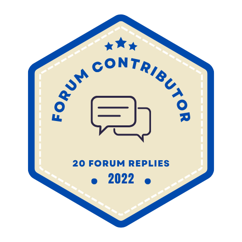 2022 Support Forum Badge