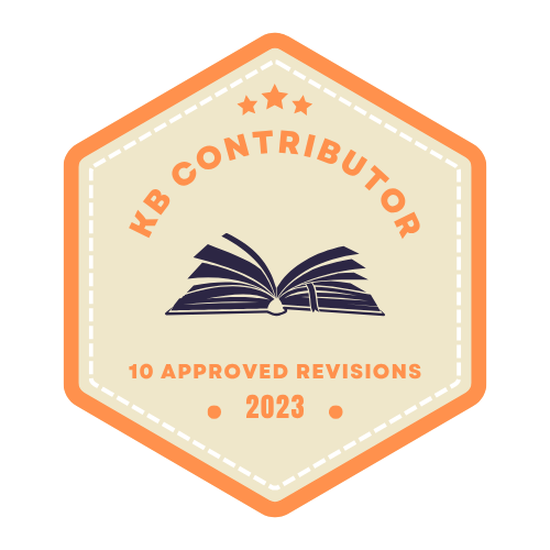 2023 KB Badge