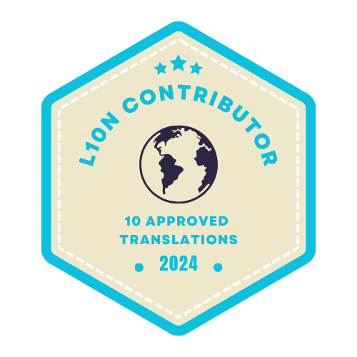 2024 L10n Badge