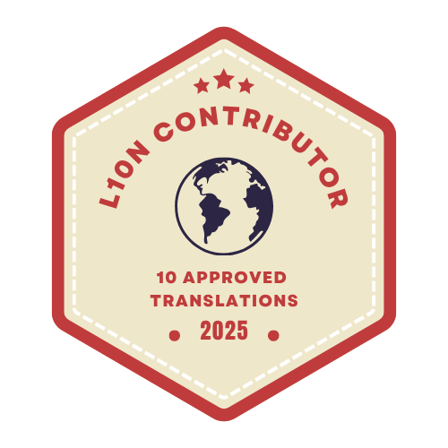 2025 L10n Badge
