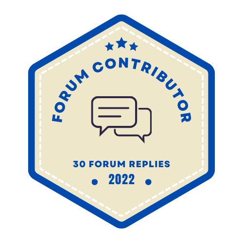 2022 Support Forum Badge