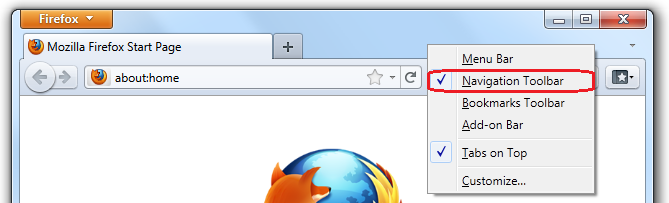 Toolbar items missing - Win1