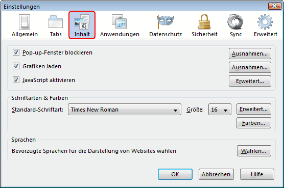 EinstellungenFensterInhaltAbschnittFx4Win_01