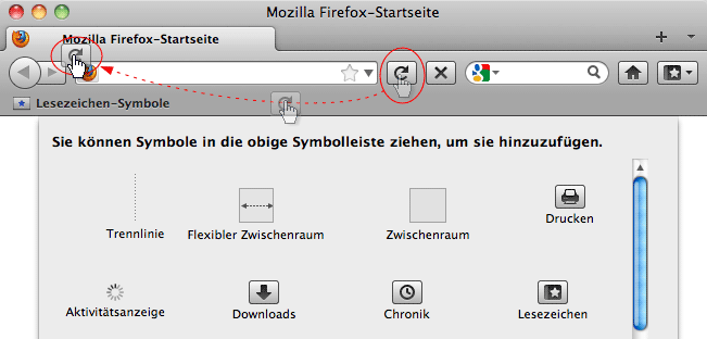 SymbolleisteAnpassen_Mac