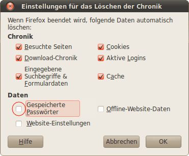 Benutzername und Passwort Linux Fx7 04