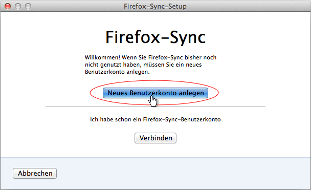 Sync einrichten - Mac - 03