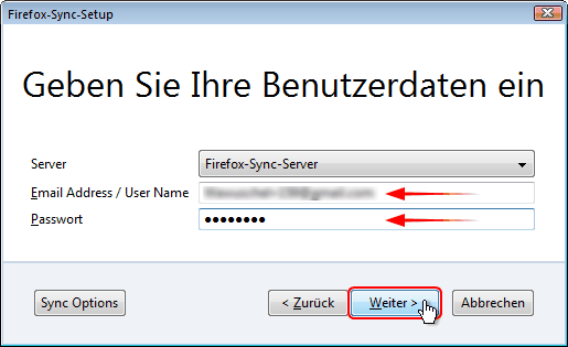 Sync - Gerät hinzufügen - Win - Fx3.6 - 03