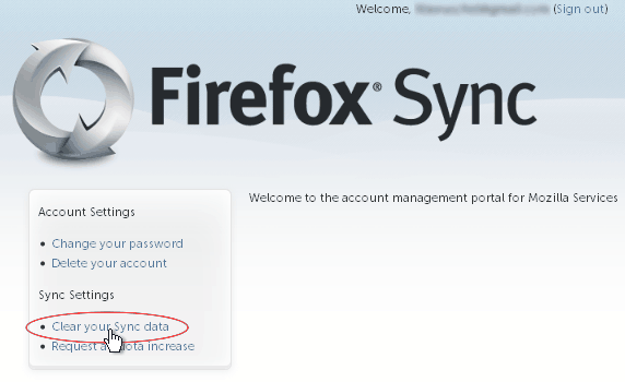 Firefox-Sync-Benutzerkonto verwalten - 06