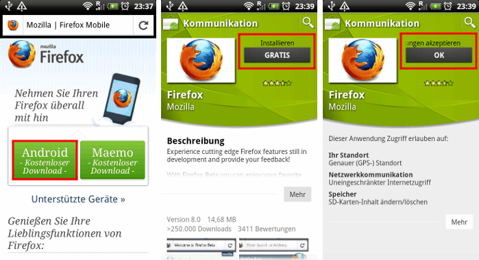 Fx8 Android Installation