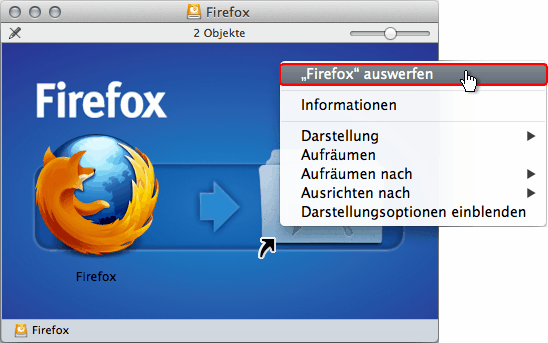 Firefox installieren - Mac - 3