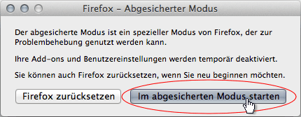 Abgesicherter Modus - Mac - Fx16