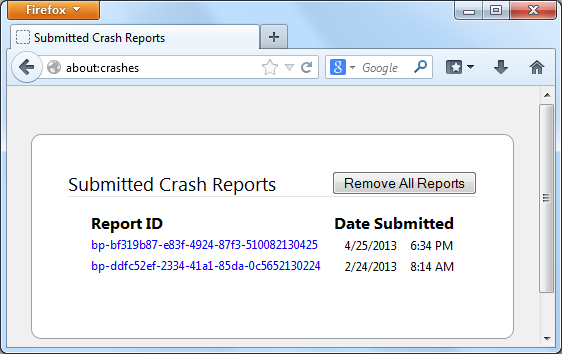 SubmittedCrashReports-Win7