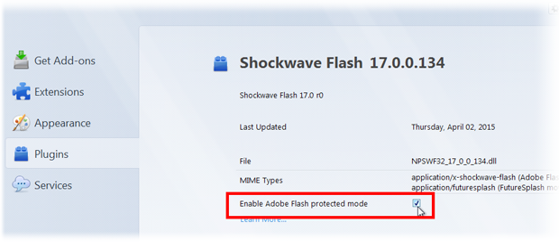 flash protected mode fx38