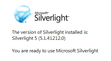 Silverlight-currentversion