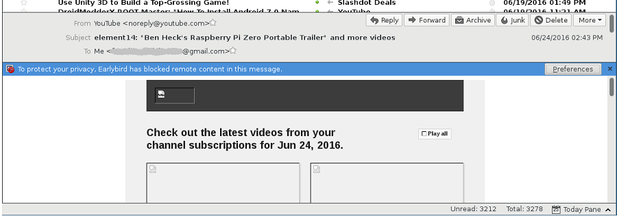 Remote content blocked Lin