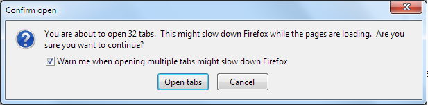 Fx63OpenMultipleTabs-SlowDownWarning