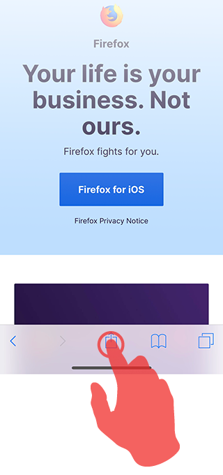 make firefox default browser ios