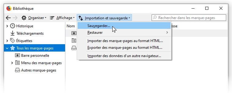 Comment Garder Les Marques Pages Avant De Reanstaller Firefox Restaurer les marque-pages à partir de sauvegarde ou les déplacer vers