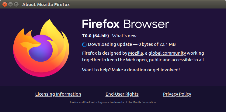 fx70Linux-AboutFirefox-Downloading