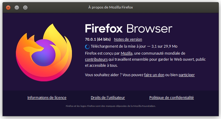 Mettre à jour Firefox vers la dernière version | Assistance de Firefox