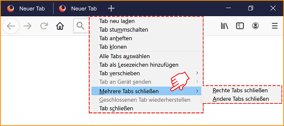Firefox Mehrere Tabs Beim Start öffnen Tabs verwenden, um viele Webseiten in einem Fenster zu organisieren