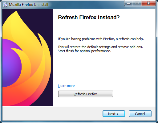 how can i uninstall firefox