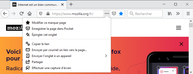 Débuter avec Firefox – aperçu des fonctionnalités principales