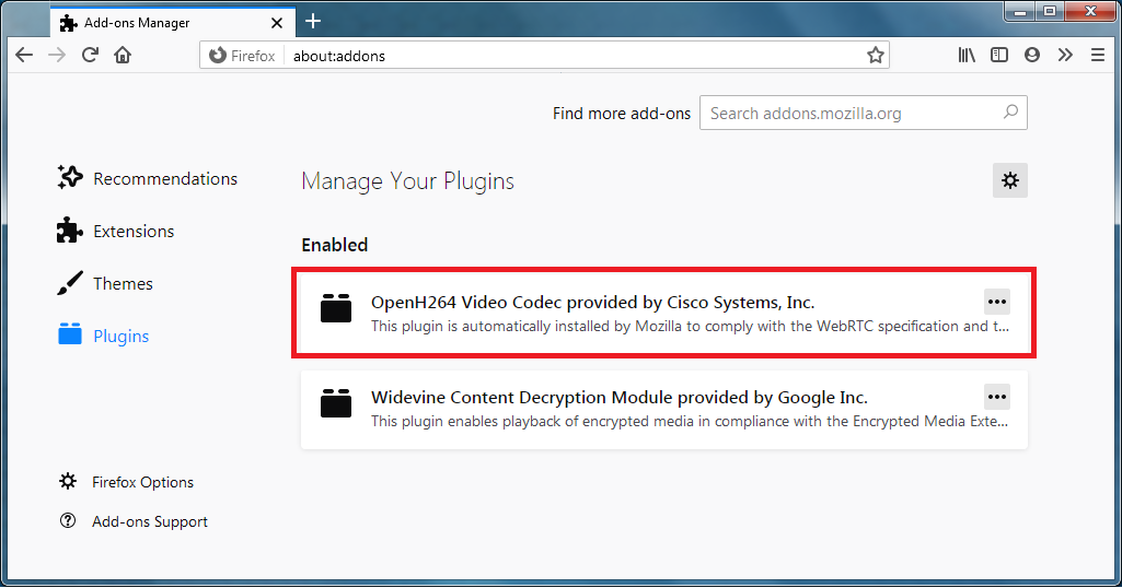 Upgrade yandex. Added plugins. Activation and deactivation. The latest  version of Mozilla Firefox