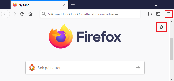 Skjul eller innhold i ny | Firefox-hjelp