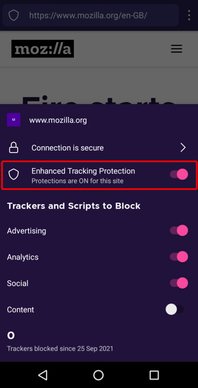 facbook, Firefox Focus Support Forum