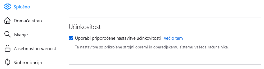 Fx94 Ucinkovitost delovanja