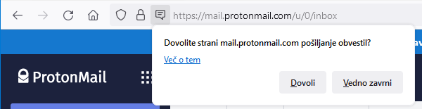 Fx97 Dovoli obvestila
