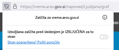 Fx99 izklop zascite pred sledenjem