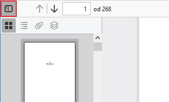 Fx105 PDF stranska vrstica