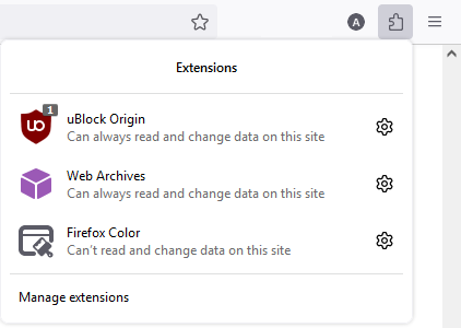 Firefox Extension