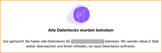 Monitor Datenleck behoben