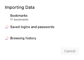 Importing data