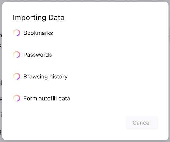 Importing data 1