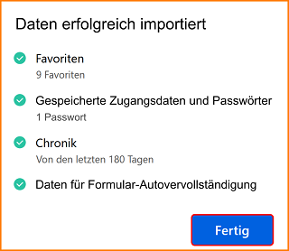 Datenimport aus Edge 4 fx114