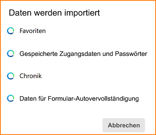 Datenimport aus Edge 3 fx114