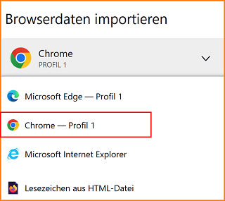 Datenimport aus Chrome 1 fx114