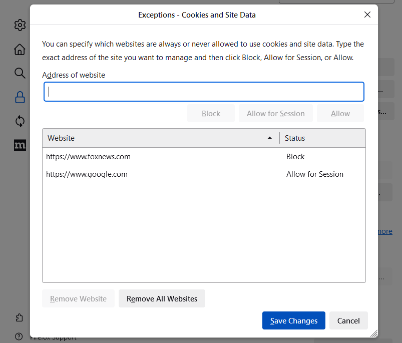 Fx115CookiesAndSiteData-ManageExceptions