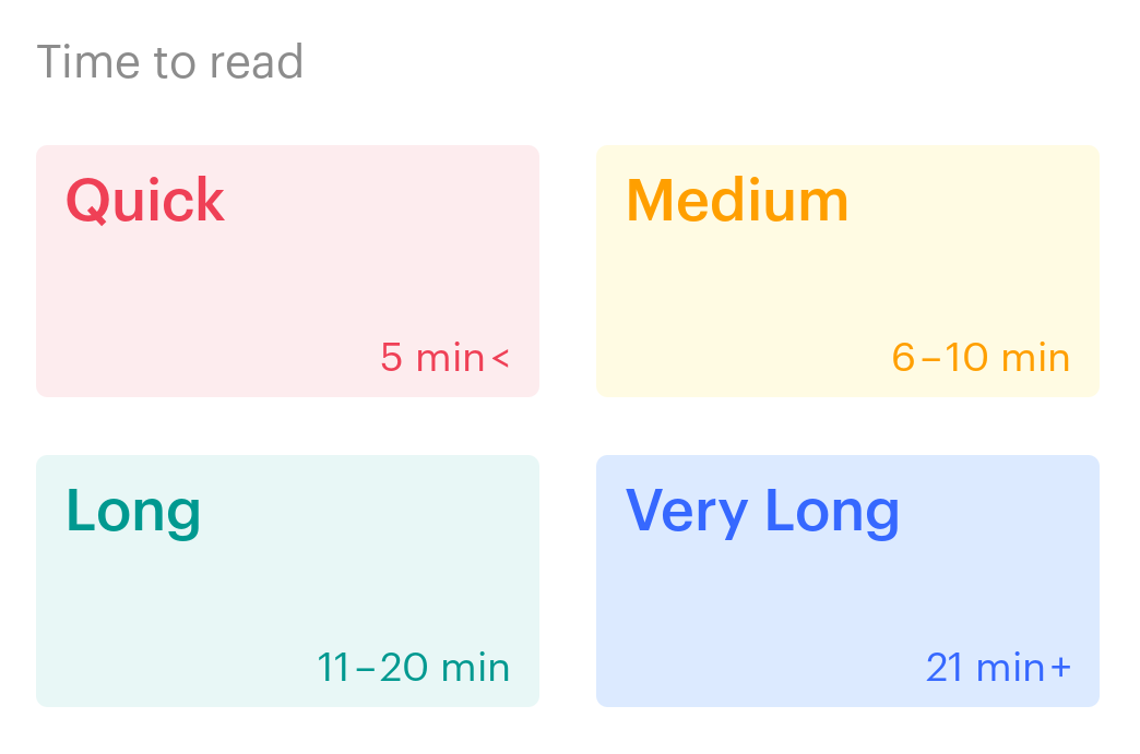 Using Reading Time Estimates in Pocket for Android 6