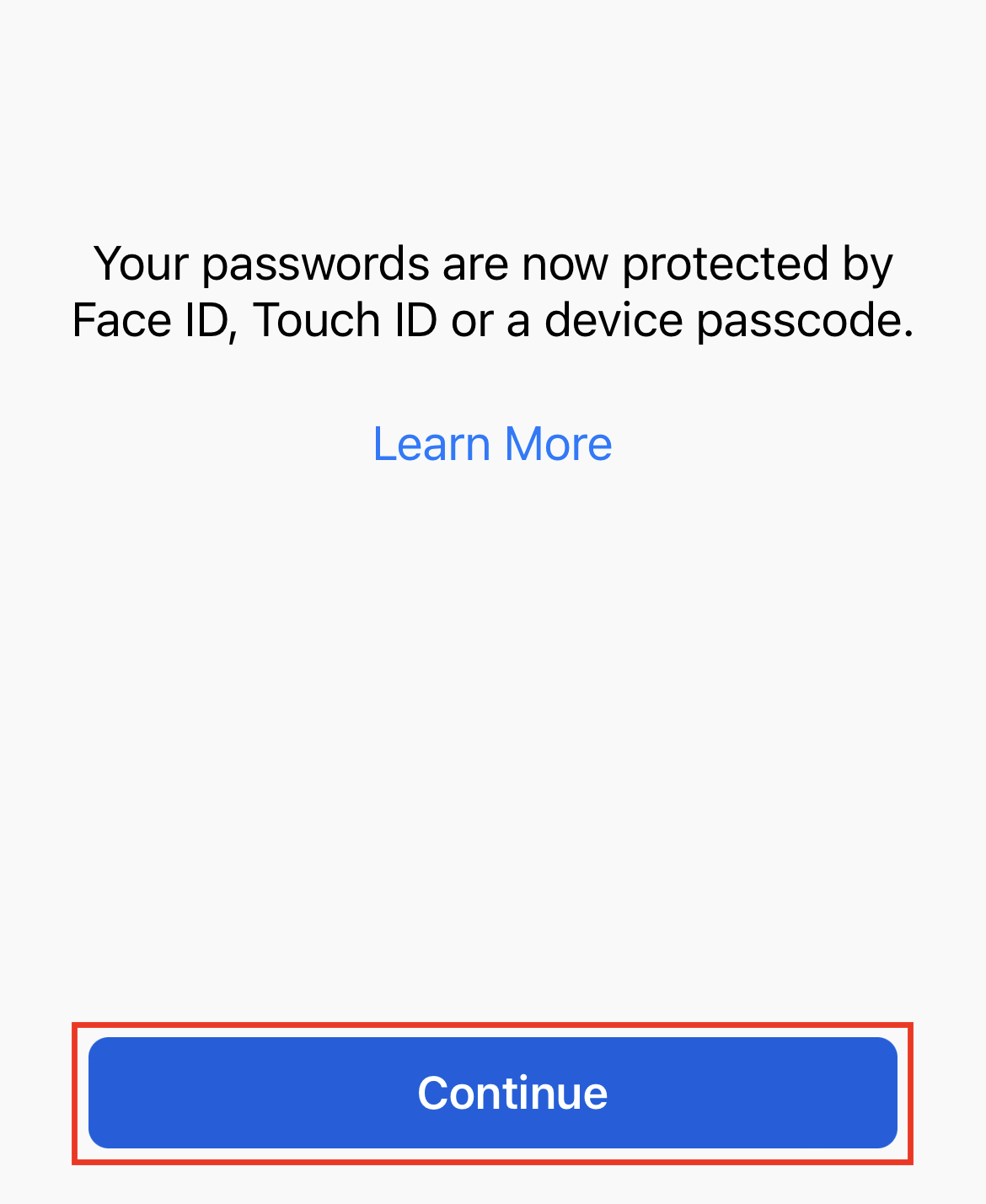 Firefox iOS Passwords 2