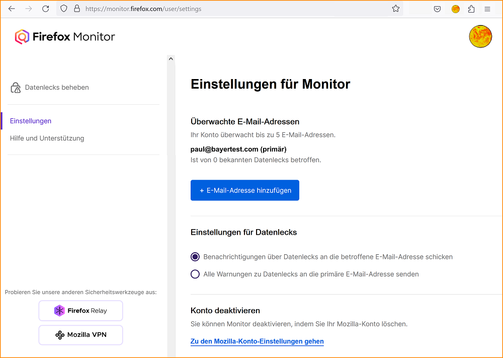 Monitor Einstellungen fx119