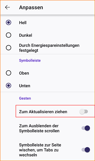 Android Einstellungen Anpassen 1