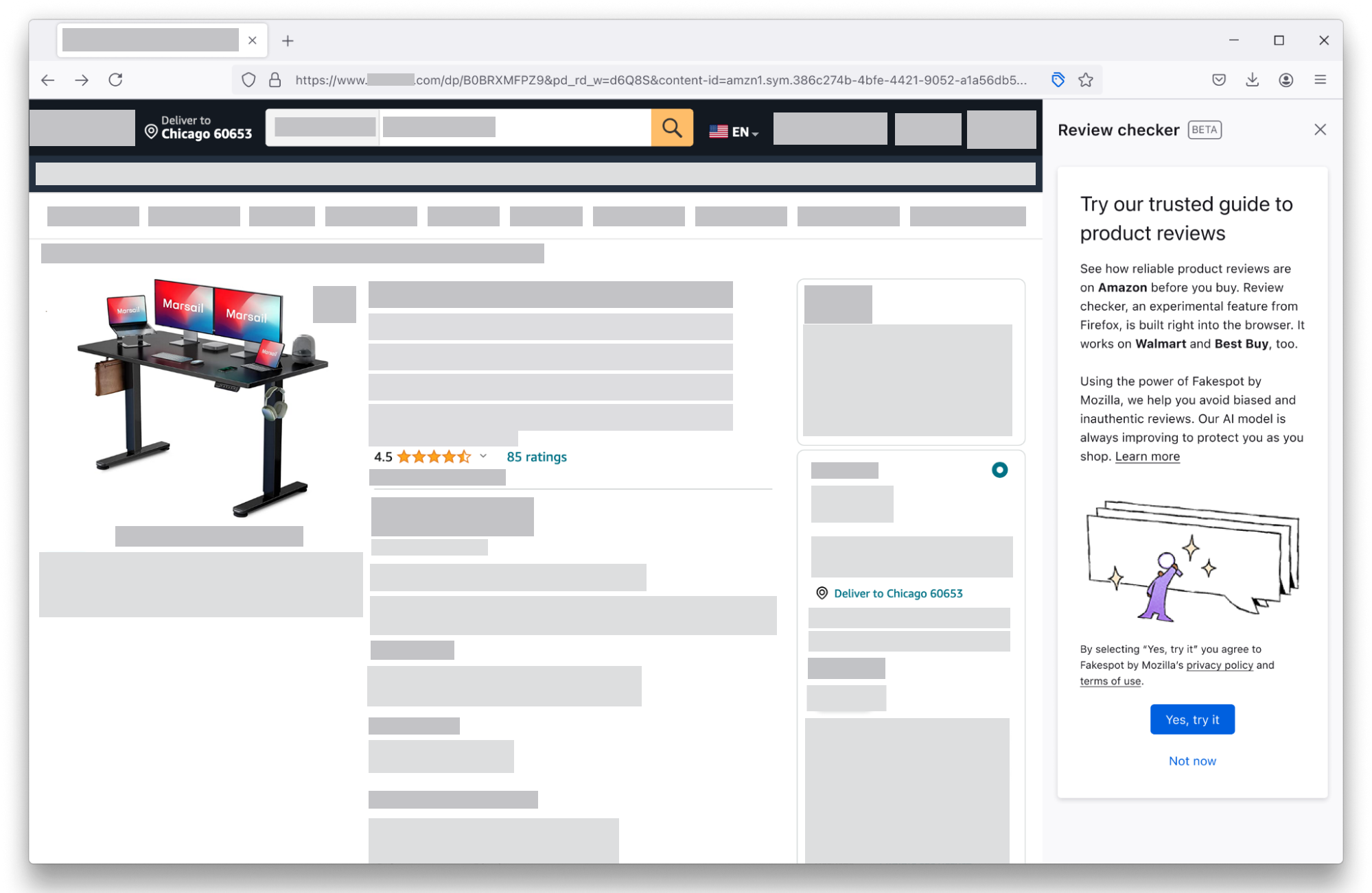 Review checker for desktop