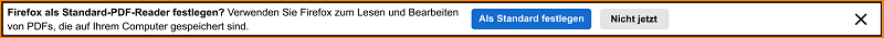 pdf prompt in Firefox öffnen