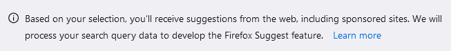 Improve Firefox suggest info